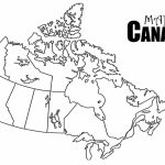 Canada Map Drawing At Paintingvalley | Explore Collection Of   Printable Map Of Canada