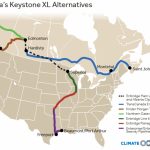 Canada Pushes Ahead With Alternatives To Keystone Xl | Climate Central   Keystone Pipeline Map Texas