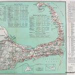 Cape Cod Road Map Print   Reproduction     Antique Maps And Charts   Printable Map Of Cape Cod