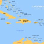 Caribbean Map | Free Map Of The Caribbean Islands   Maps Of Caribbean Islands Printable