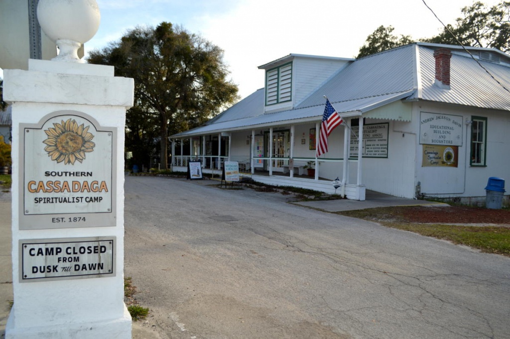 Cassadaga Spiritualist Camp | Cassadaga, Fl 32706 - Cassadaga Florida Map