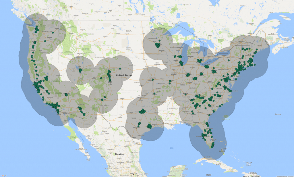 Ccs Dc Fast Charger Coverage Map - Charging Station Map California