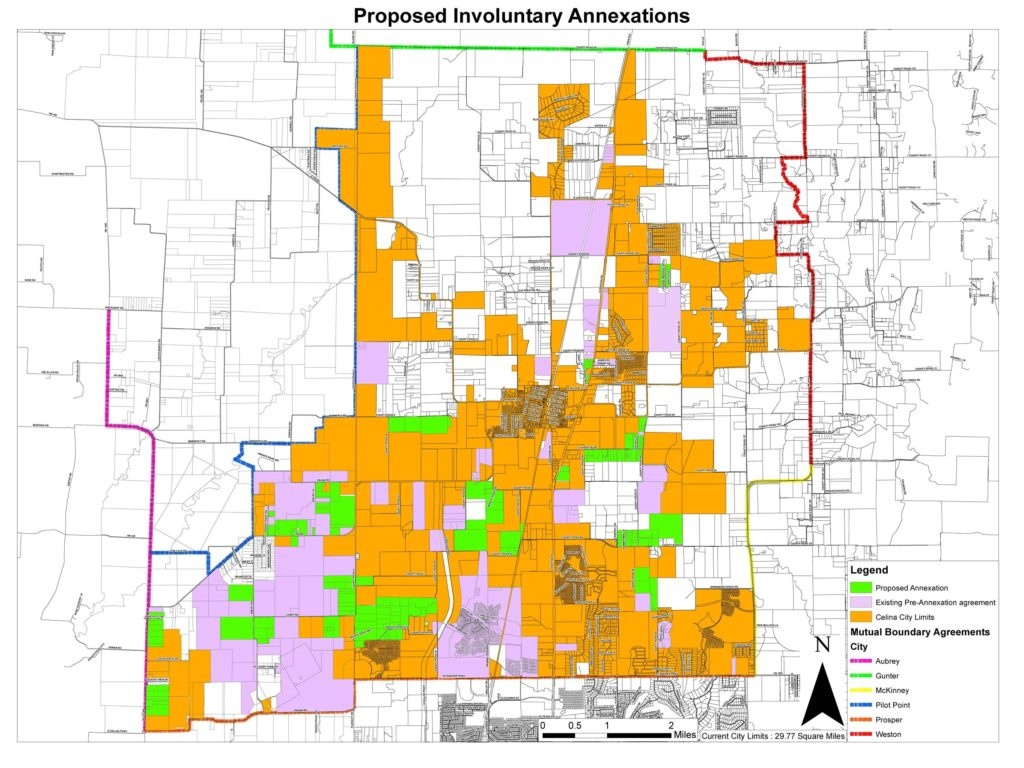 Celina Officials Push Through One Last Land Grab - Texas Scorecard - Celina Texas Map