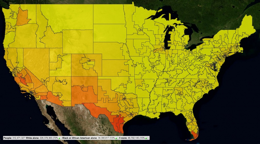 Censusviewer – Screenshots And Example Images - Texas Population Heat Map