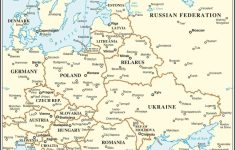 Printable Map Of Eastern Europe