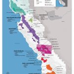 Central Coast Wine: The Varieties And Regions | Travel | Wine Folly   California Wine Ava Map