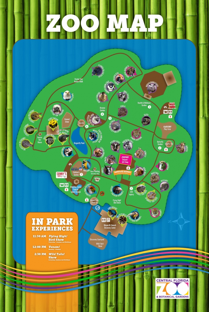 Zoos Tampa Lowry Park Zoo Zoos In Florida Map Printable Maps