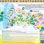 Chattanooga Tourist Map   Printable Map Of Chattanooga