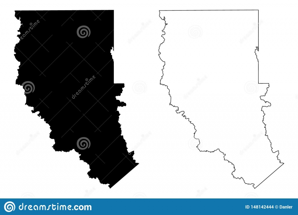 Cherokee County, Texas Counties In Texas, United States Of America - Texas County Map Vector