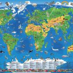 Children 20Map 20Panorama World 20Sm S Map Of The 4   World Wide Maps   Children\'s Map Of The World Printable