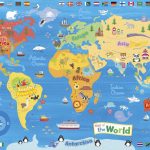Children S Map Of The World 5   World Wide Maps   Children&#039;s Map Of The World Printable