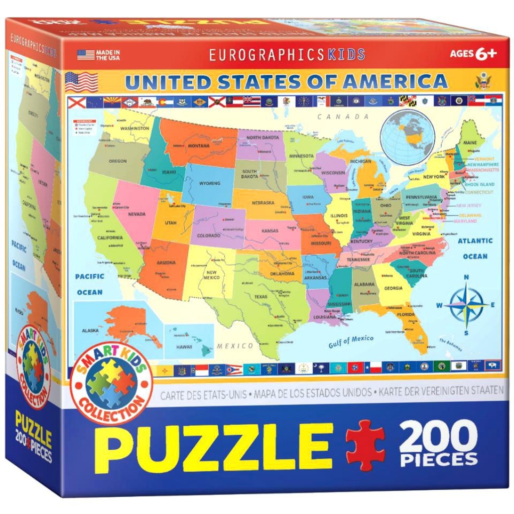 Childrens Map Of The United States Buy Kids Maps Printable Preschool - Printable Children&amp;#039;s Map Of The United States