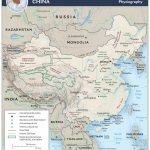 China — Central Intelligence Agency   Printable Map Of China For Kids