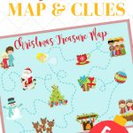 Christmas Treasure Map: Free Printable Map And Clues   Printable Scavenger Hunt Map