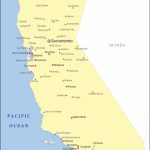 Cities In California, California Cities Map   California Map With All Cities