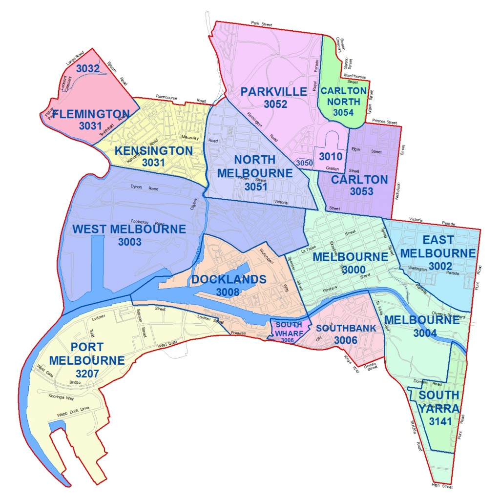 City Maps - City Of Melbourne - Melbourne Cbd Map Printable