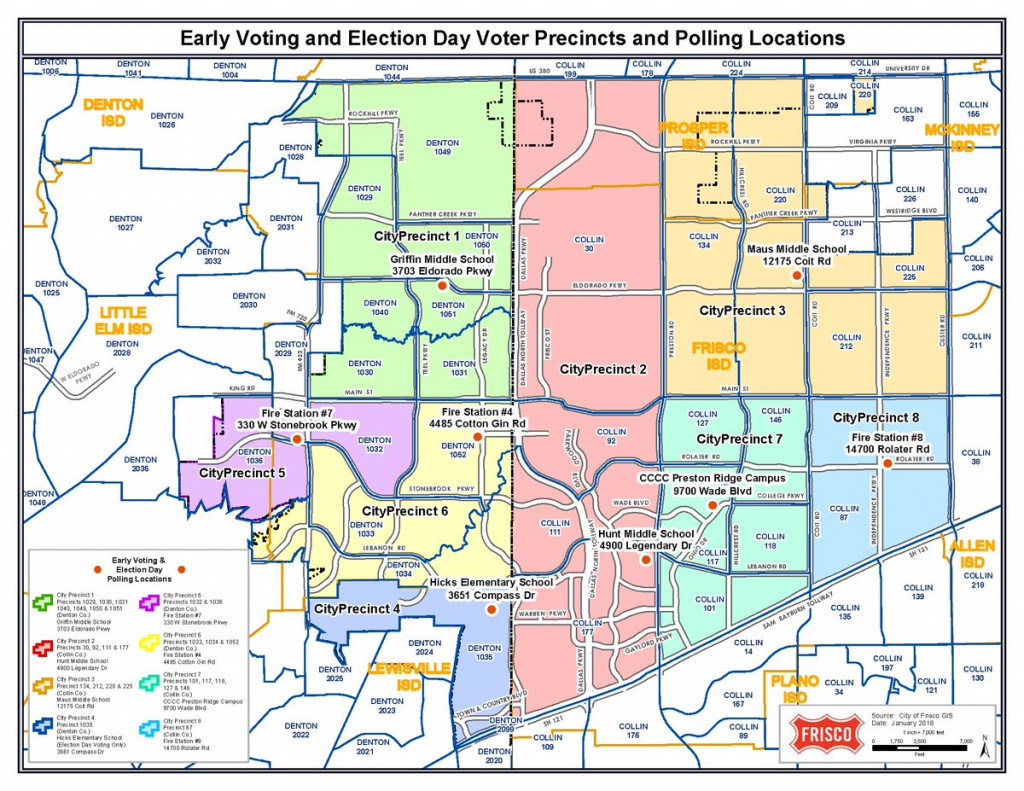 City Of Frisco,texas On Twitter: &amp;quot;frisco, Saturday Is Election Day - Map Of Texas Showing Frisco