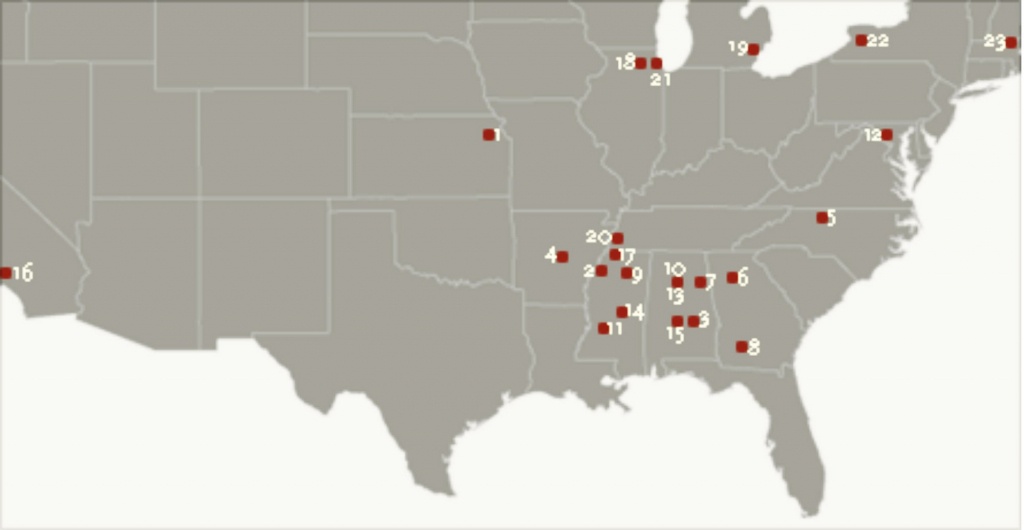 Civil Rights Hot Spots | American Experience | Official Site | Pbs - Hot Spot Maps Florida