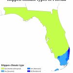Climate Of Florida   Wikipedia   Florida Weather Map With Temperatures