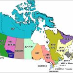 Cna  Canadian Area Code Maps   Printable Area Maps