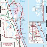 Cocoa Beach & Florida Space Coast Map   Florida Coast Map