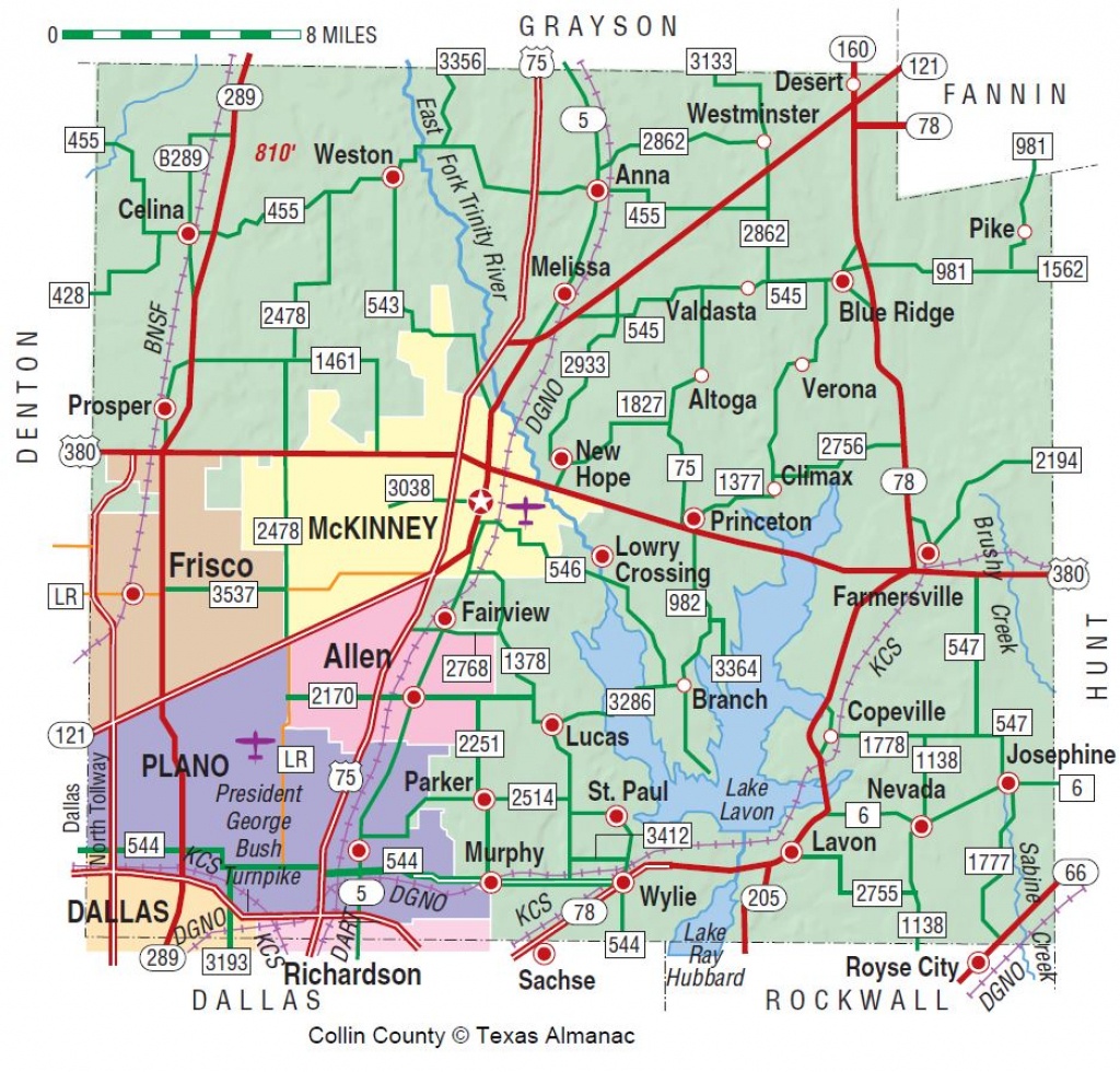Collin County | The Handbook Of Texas Online| Texas State Historical - Map Of Northeast Texas Counties