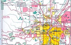 Colorado Maps – Perry-Castañeda Map Collection – Ut Library Online – Denver City Map Printable