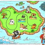 Coloring ~ Inspiration Coloringble Treasure Map Design Pirate Image   Printable Kids Pirate Treasure Map