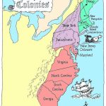 Coloring Pages: 13 Colonies Map Printable Labeled With Cities Blank   New England Colonies Map Printable