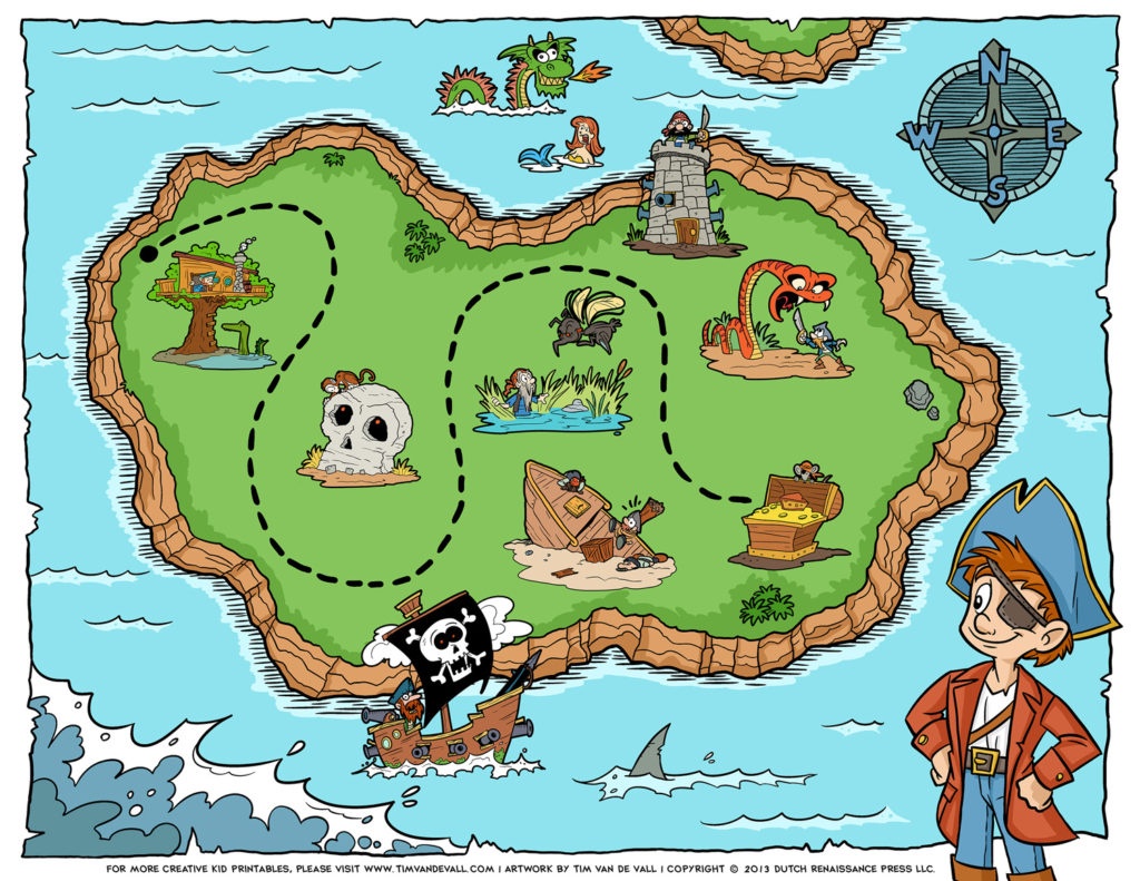 Coloring ~ Printable Treasure Map Maps For Kids Parties Microsoft - Printable Kids Pirate Treasure Map