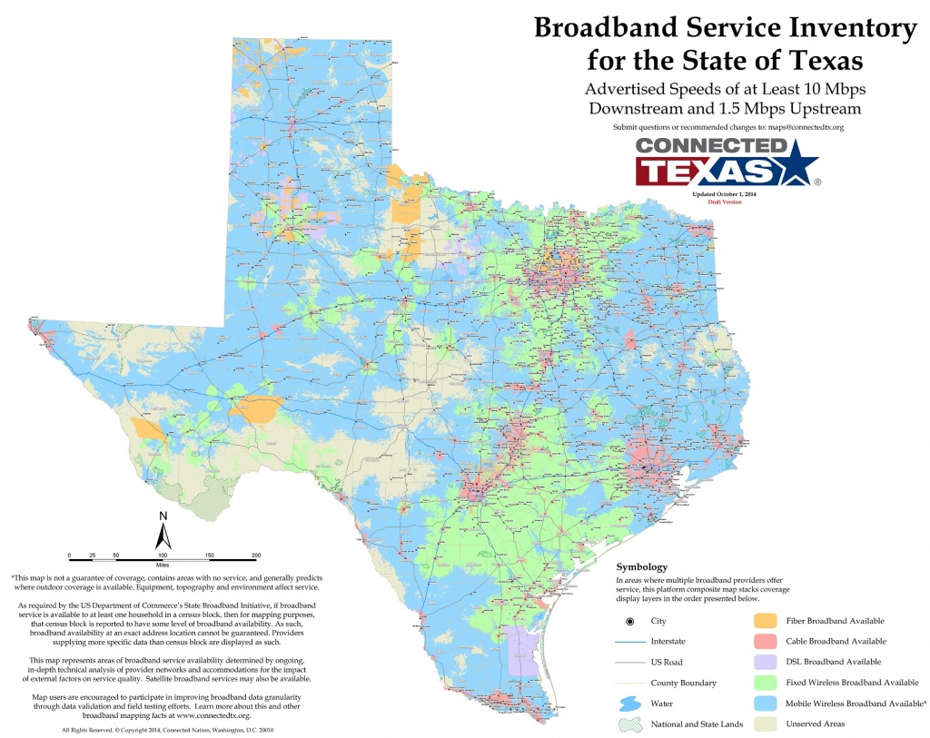 Connected Texas | - Texas Fiber Optic Map