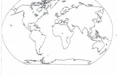 Continents Blank Map | Social | Blank World Map, World Map Coloring – Blank Continent Map Printable