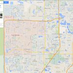 Coral Springs, Florida Map   Map Of Florida Showing Coral Springs