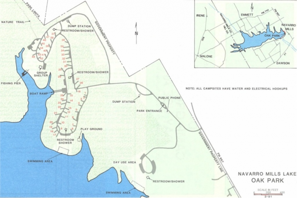 Corps Of Engineer Parks - Corps Of Engineers Campgrounds Texas Map