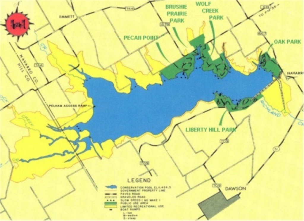 Corps Of Engineer Parks - Corps Of Engineers Campgrounds Texas Map