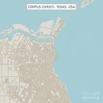Corpus Christi Texas Us City Street Map Digital Artfrank Ramspott   City Map Of Corpus Christi Texas