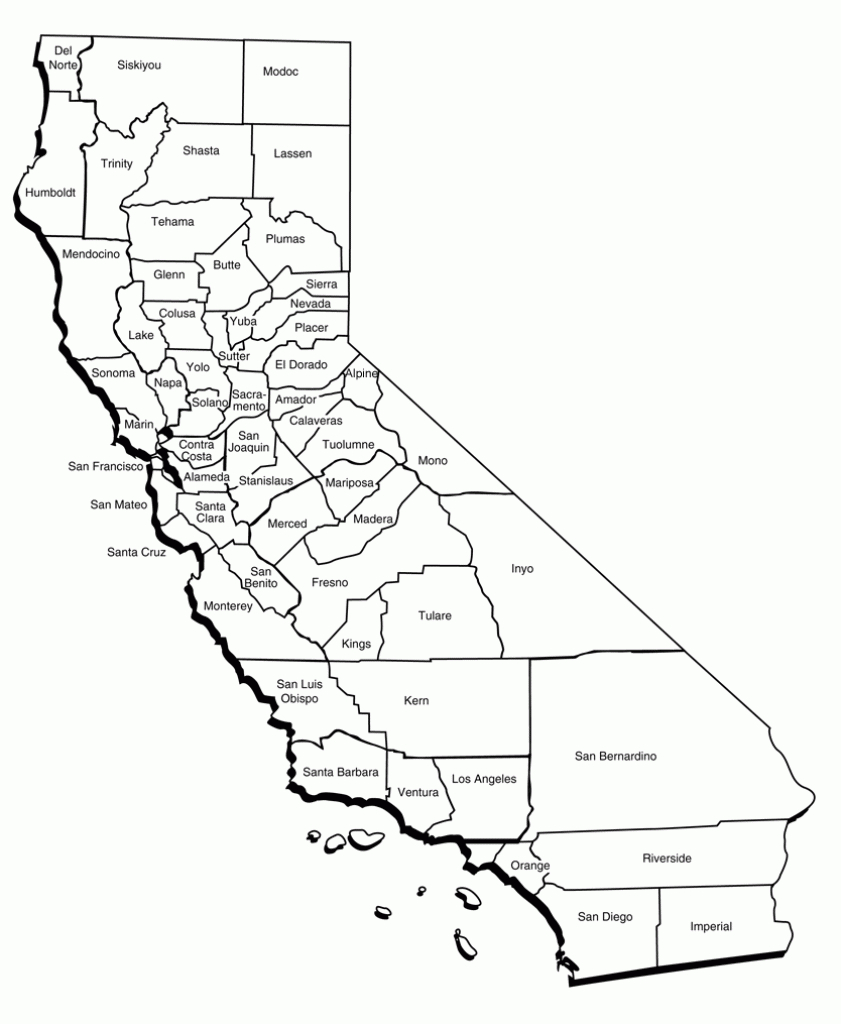 County Elections Map | California Secretary Of State - California County Map