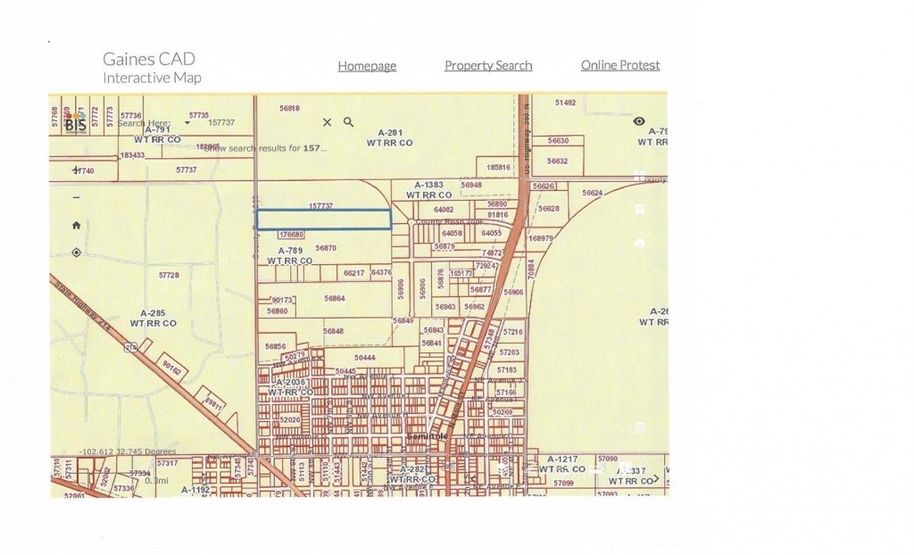 County Road 203 Seminole, Tx. | Mls# 201902386 | Exit Realty Of - Seminole Texas Map