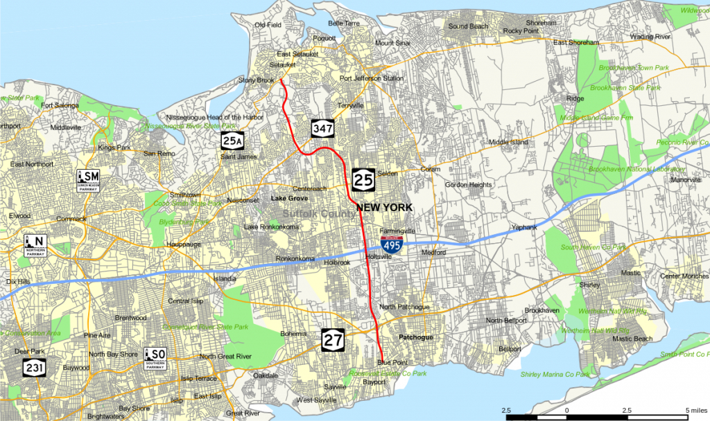 County Route 97 (Suffolk County, New York) - Wikipedia - Printable Map Of Suffolk County Ny