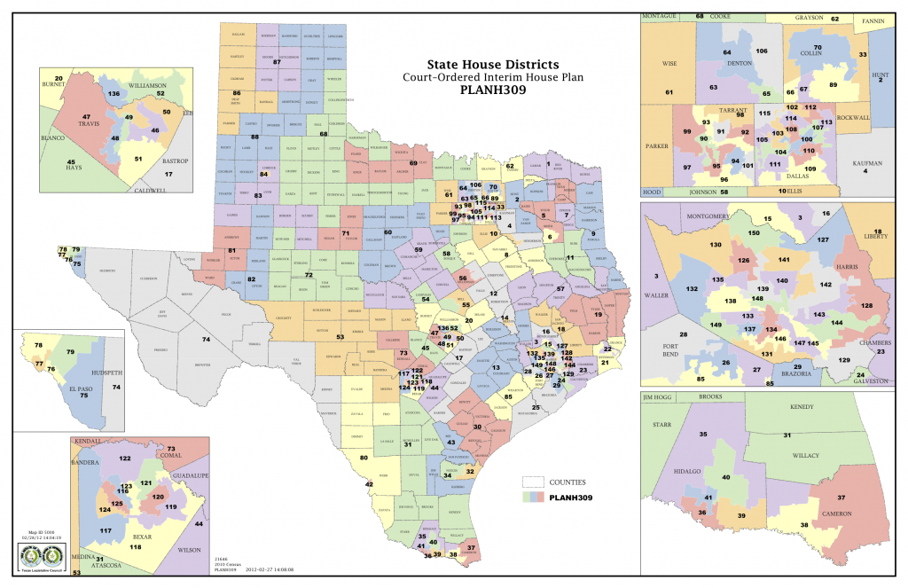 Court Delivers Election Maps For Texas House, Congress | The Texas - Texas State House District Map