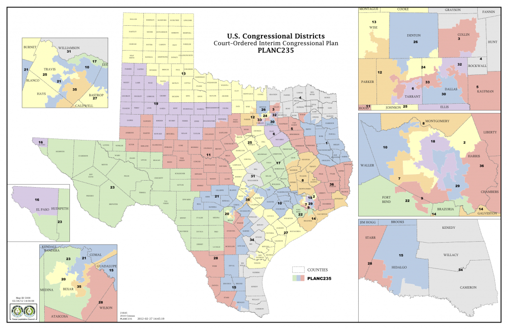 Court Delivers Election Maps For Texas House, Congress | The Texas - Texas State Senate Map