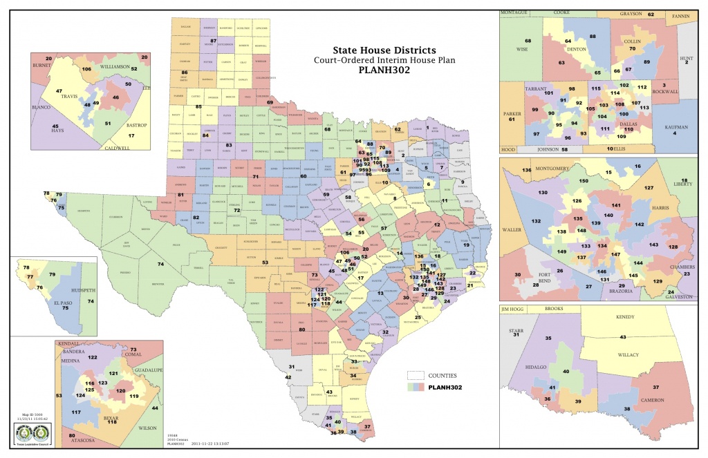 Court Increases Minority Districts In Texas Legislature | The Texas - Texas Representatives District Map