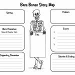 Crafty Symmetric Skeletons | Scholastic   Printable Story Map For First Grade