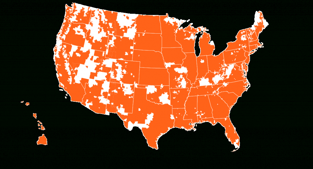 Credo Mobile Coverage Map | Credo Mobile - Sprint Cell Coverage Map Texas