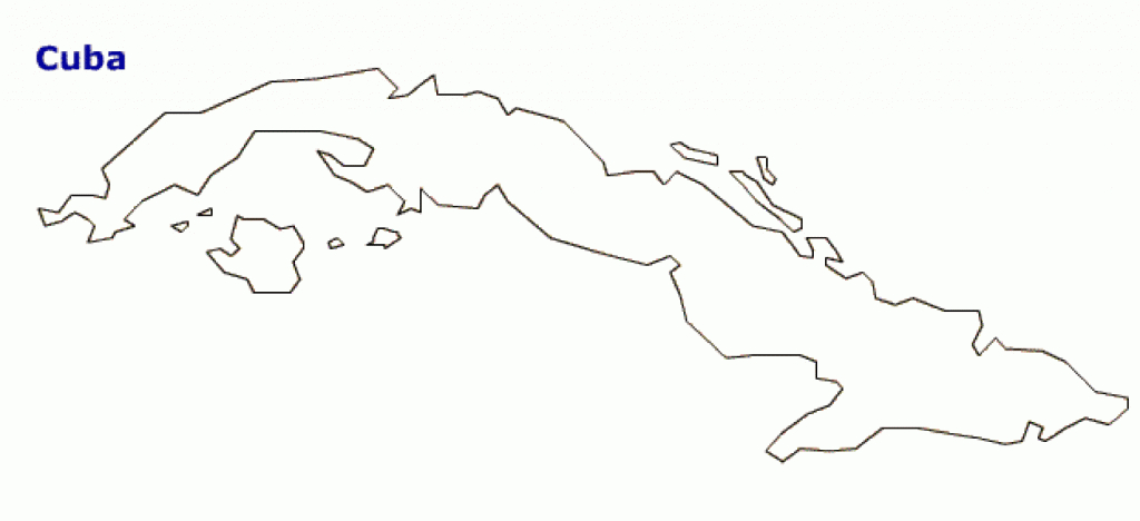 Cuba Outline - Google Search | Next Tattoo Inspiration | Map Of Cuba - Printable Outline Map Of Cuba