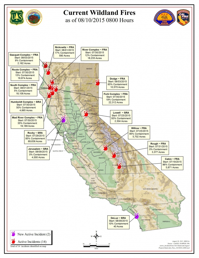 Current Fire Map – Kibs/kbov Radio Regarding Map Of California Fires - California Fire Map Now