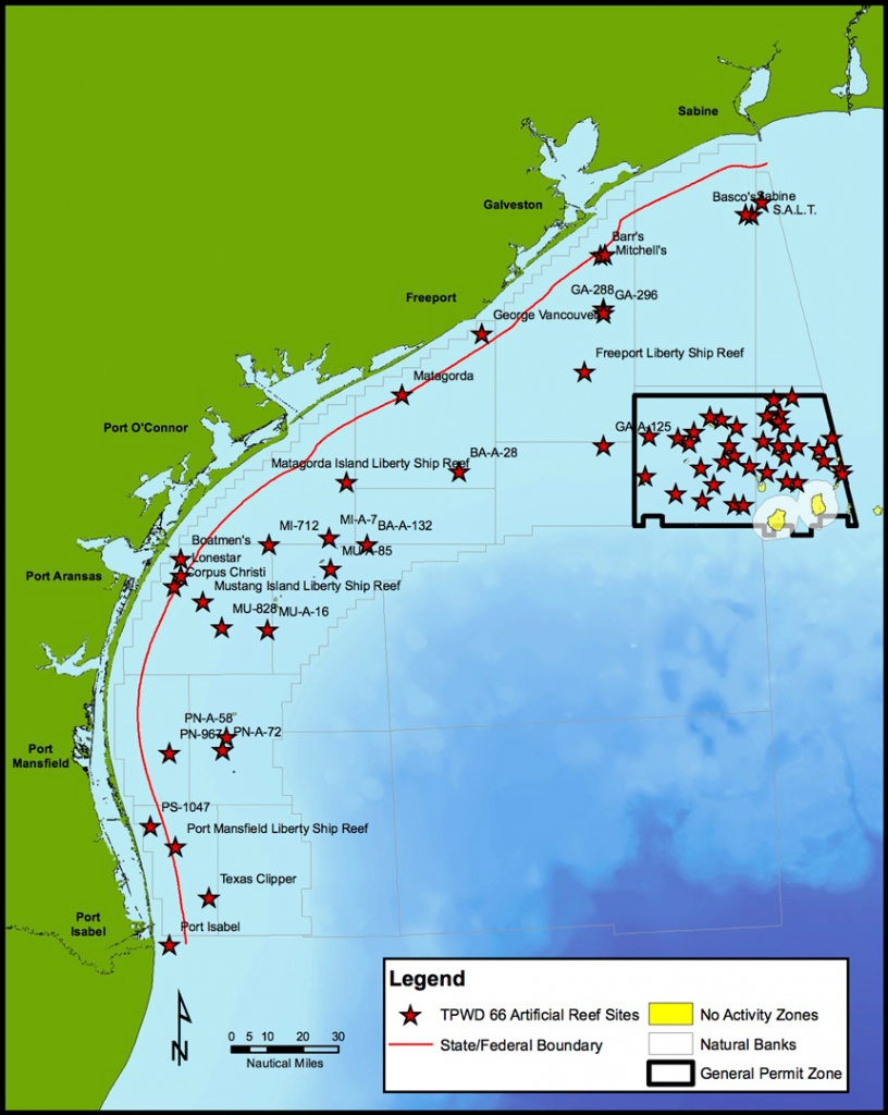 Current Projects Latest News Artificial Reef Program Tpwd Texas Oil Rig Fishing Map 