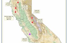 Map Of Current Forest Fires In California