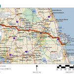 Cycling Routes Crossing Florida   Coco Beach Florida Map