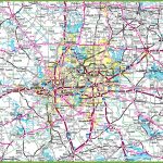 Dallas Area Road Map   Dallas Texas Highway Map